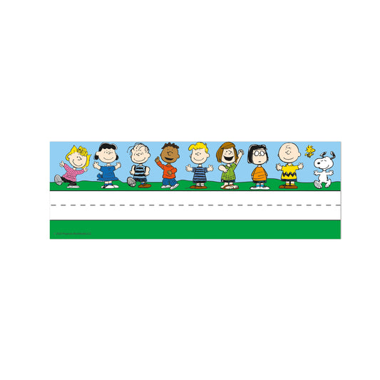 Peanuts Tented Nameplates