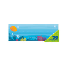 Seas The Day Tented Nameplates