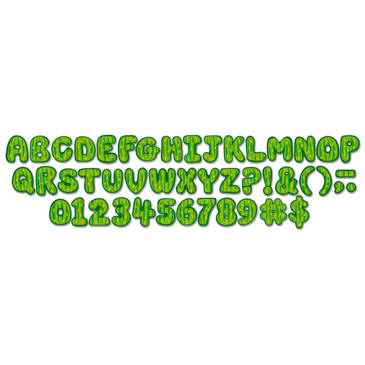 A Sharp Bunch Cactus Deco Letters
