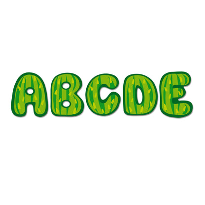 A Sharp Bunch Cactus Deco Letters