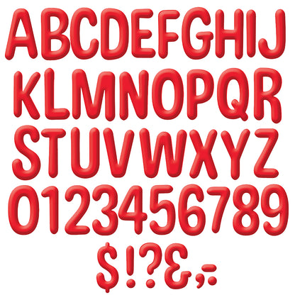 Color My World  Red Deco Letters