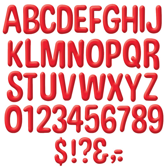 Color My World  Red Deco Letters