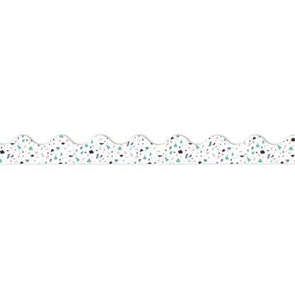 Simply Sassy Terrazzo White Trim