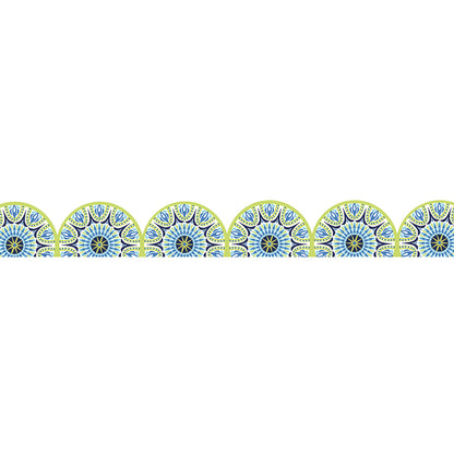 Blue Harmony Half Mandala Trim