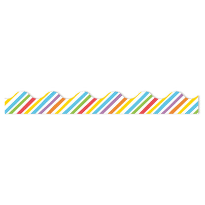 Rainbow Stripes Trim