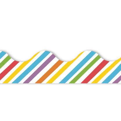 Rainbow Stripes Trim