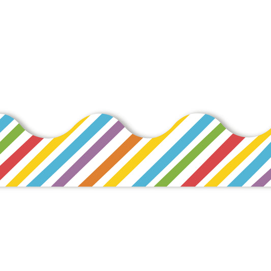 Rainbow Stripes Trim
