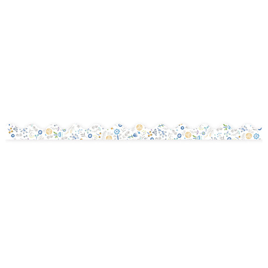 A Close-Knit Class Danish Floral Trim