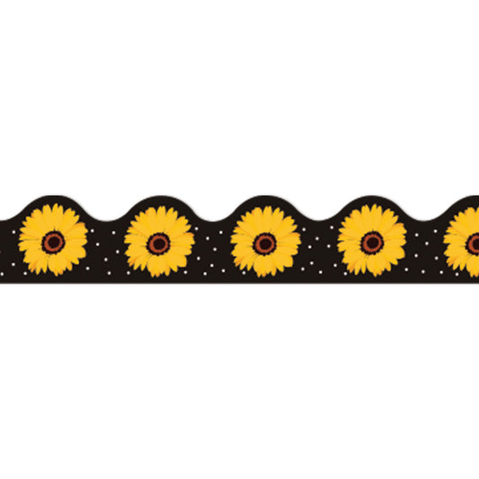 The Hive Black Floral Trim
