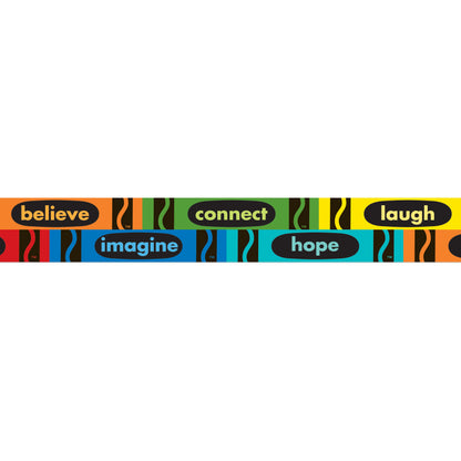 Crayola Inspirational Words Trim