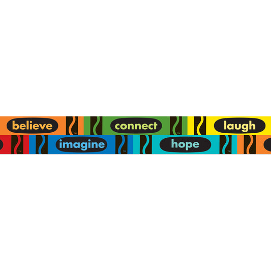 Crayola Inspirational Words Trim