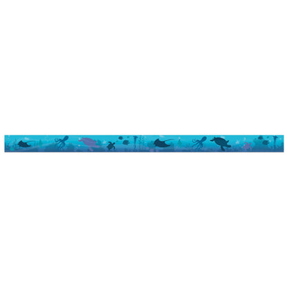 Seas The Day Blue Silhouettes Trim