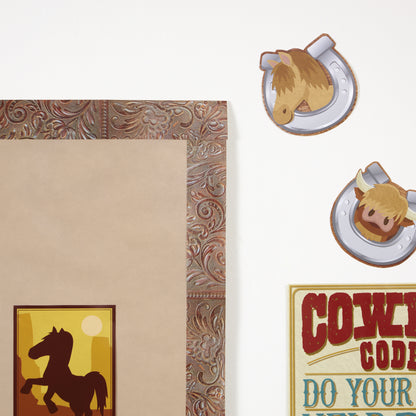 Wild Wild Classroom Western Leather Trim