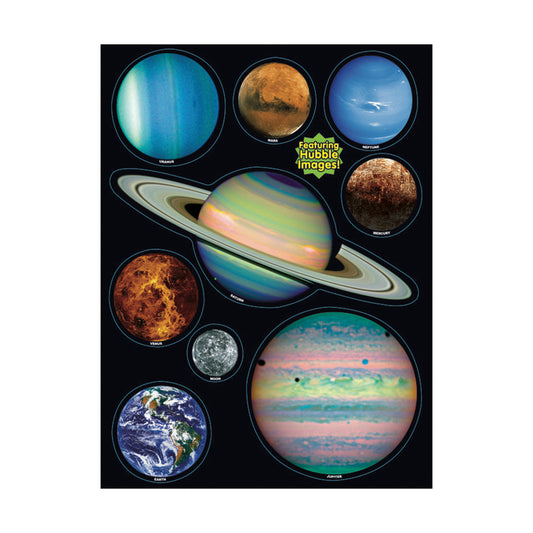 Hubble Planet Images Window Cling