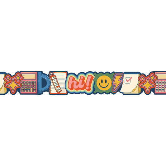 S'Cool Era School Icons Trim