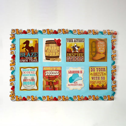 Wild Wild Classroom Western Icons Trim