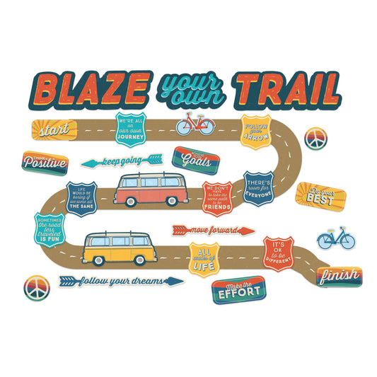 Adventurer Blaze Trail Mini Bulletin Board Set