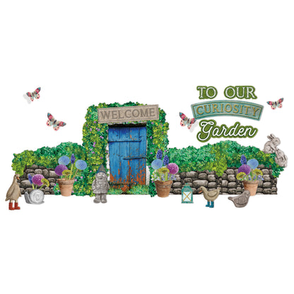 Curisoity Garden Welcome Bulletin Board Set