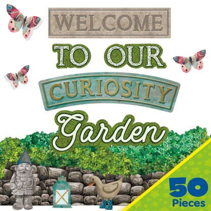 Curisoity Garden Welcome Bulletin Board Set