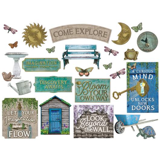 Curiosity Garden Gallery Bulletin Board Set