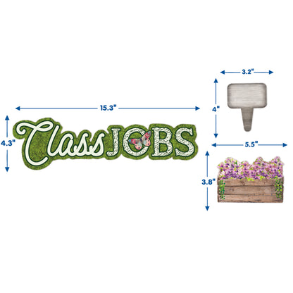 Curiosity Garden Jobs Mini Bulletin Board Set