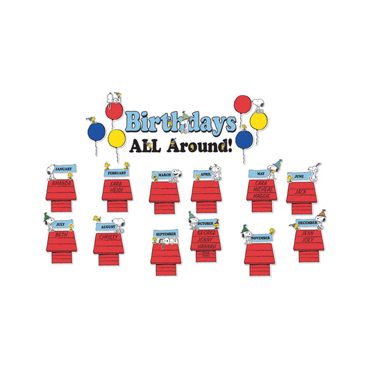 Peanuts Birthday Mini Bulletin Board Set
