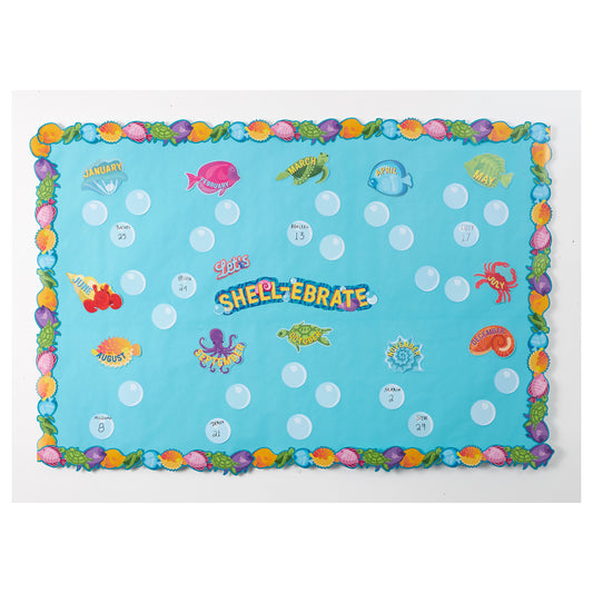 Seas The Day Birthday Mini Bulletin Board Set