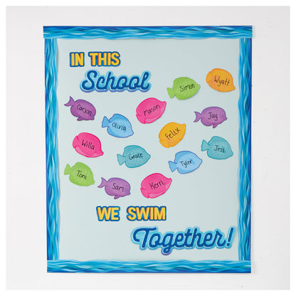 Seas The Day Work Together Mini Bulletin Board Set