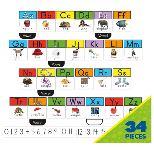Alphabet Mini Bulletin Board Set