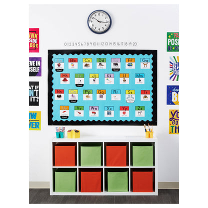 Alphabet Mini Bulletin Board Set