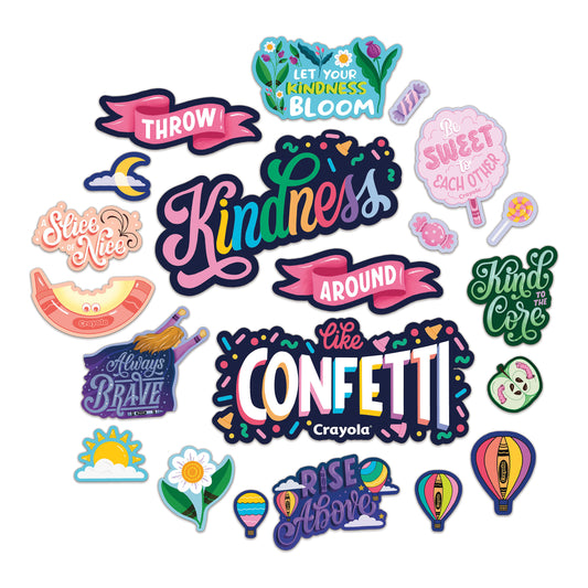Crayola Throw Kindness Bulletin Board Set