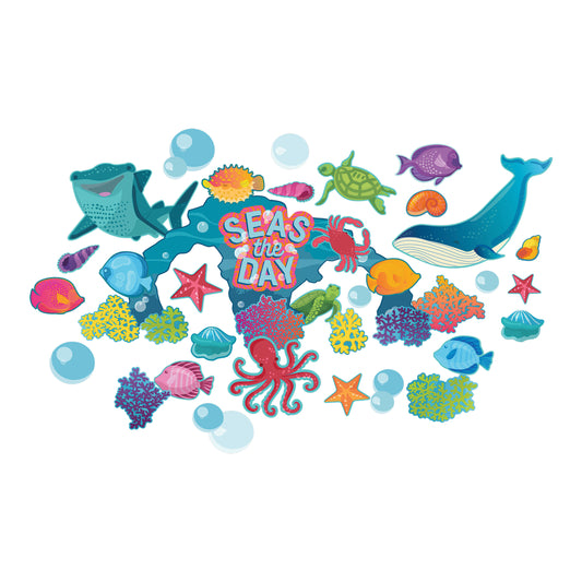 Seas The Day Bulletin Board Set