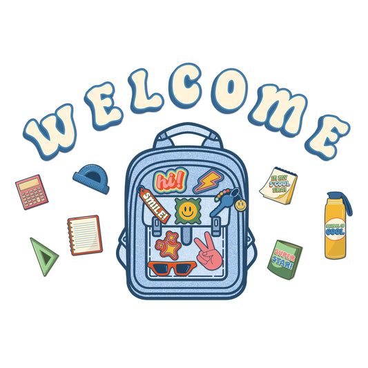 S'cool Era Welcome Bulletin Board Set