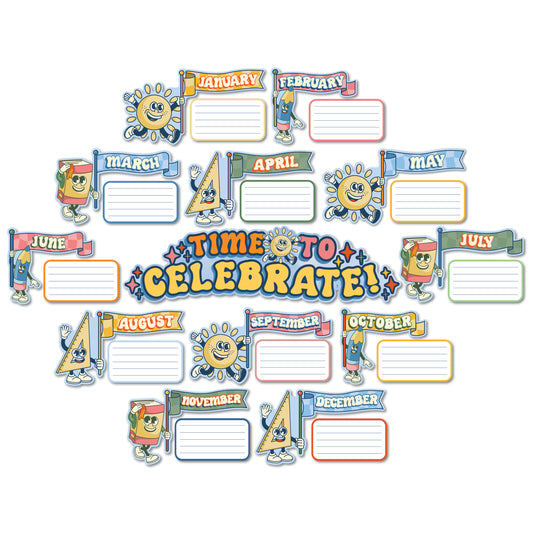 S'Cool Era Celebratry Mini Bulletin Board Set