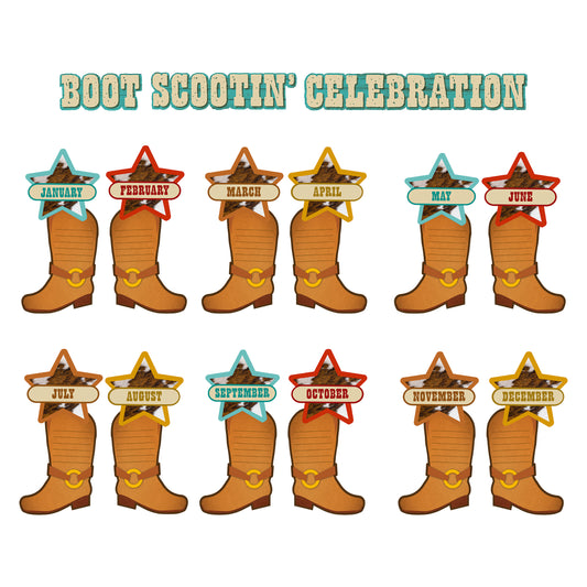 Wild Wild Classroom Celebration Mini Bulletin Board Set