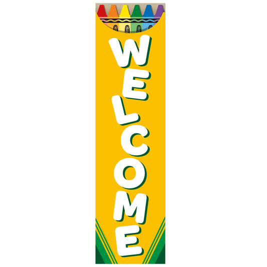 Crayola Welcome Banner