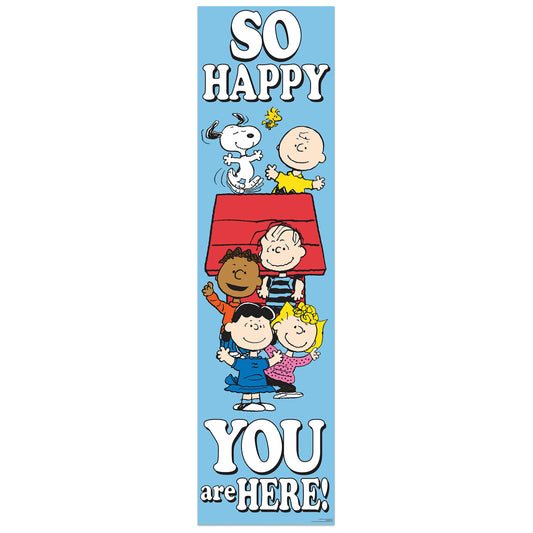 Peanuts Glad You are Here  Banner