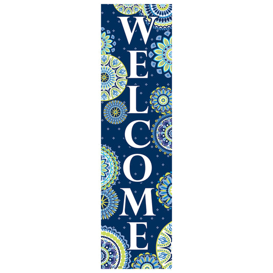 Blue Harmony Welcome Banner