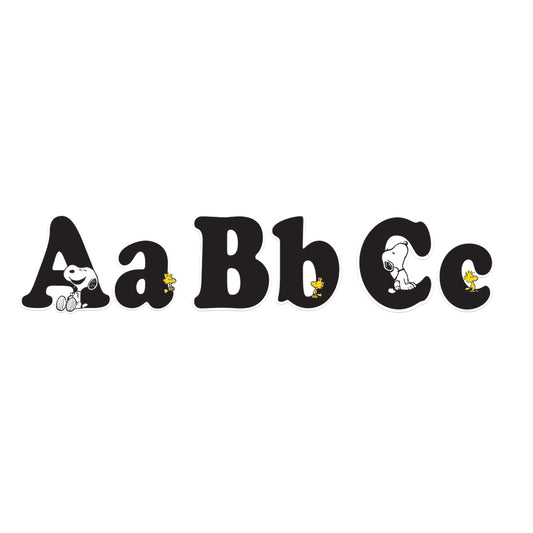Peanuts Deco Letters