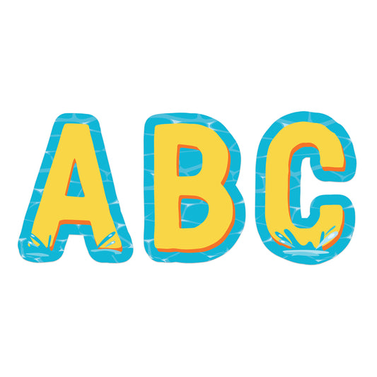 Seas The Day Deco Letters