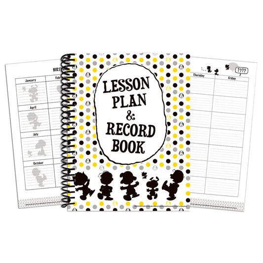 Peanuts Touch Of Class Lesson Plan & Record Book
