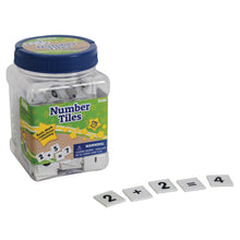 Tub of Number Tiles